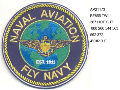 Us Navy Fly Navy Naval Aviation Patch Commander Naval Air Forces Ebay