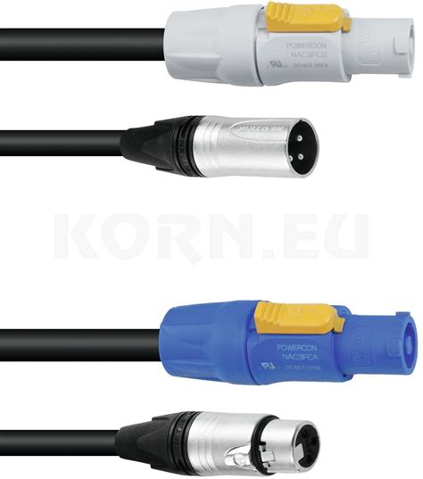 Psso Kombikabel Dmx Powercon Xlr M Neutrik Musikhaus