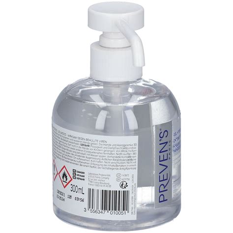 Preven S Gel Mains Hydroalcoolique 300 Ml Redcare Pharmacie