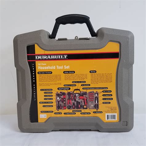 Buy The Durabuilt 4 8v 161 Piece Household Tool Set GoodwillFinds