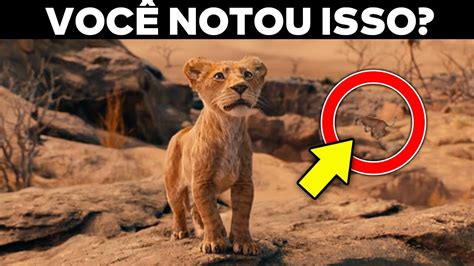 Todos Os Detalhes E Easter Eggs Que Voc N O Notou Em Mufasa L Rei Le O