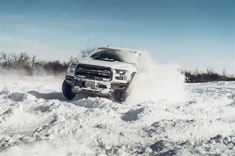 Ford Raptor Snow Day — Jeremy Cliff Automotive Photography