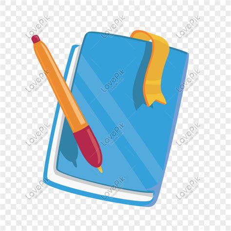 Ilustraci N De Cuaderno Azul De Dibujos Animados Png Im Genes Gratis