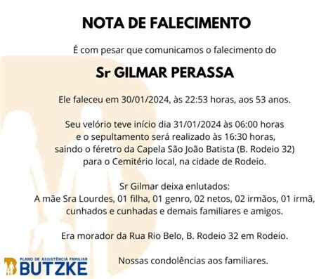 Notas de Falecimento 31 01 2024 Portal Timbó Net