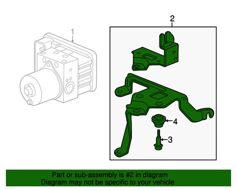 S A E Bracket Modulator Honda Honda Parts Online