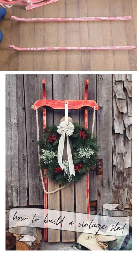 Vintage Diy Wooden Sled Canada Diy Fynes Designs Video Video