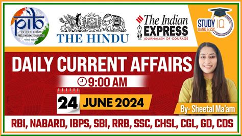 June Current Affairs Daily Current Affairs Current Affairs