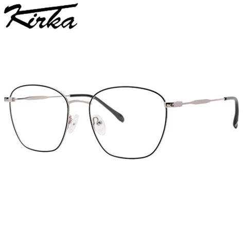 Kirka Metal Optical Clear Lens Fashion Women Glasses Frame Prescription Eyewear Brand Designer