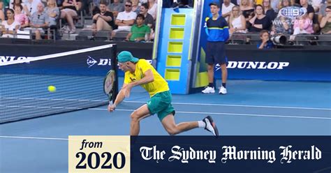 Video Atp Cup Highlights Alex De Minaur V Alexander Zverev