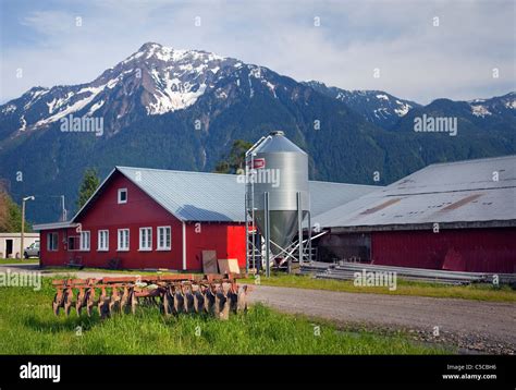 Farming in Agassiz, BC Stock Photo - Alamy