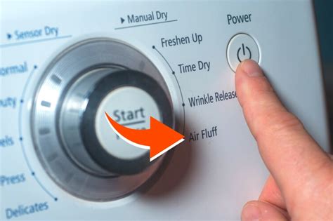 What Is The Air Dry Or Air Fluff Setting On A Tumble Dryer