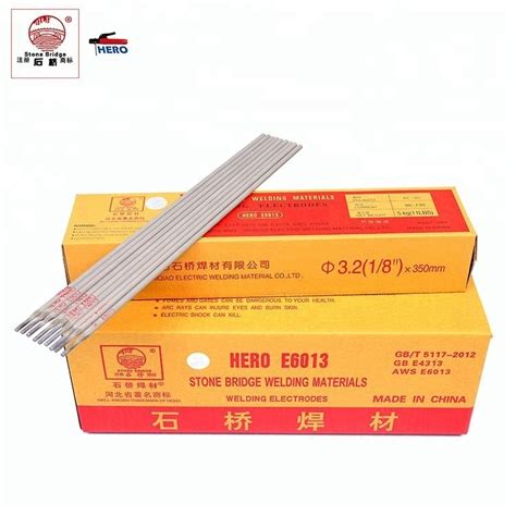 Stone Bridge Brand Carbon Steel Welding Electrode Rods Hero E Good