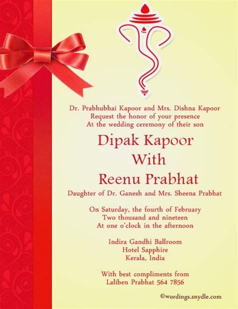 38 Indian Wedding Invitation Template Indian Wedding Invitation Wording Hindu Wedding