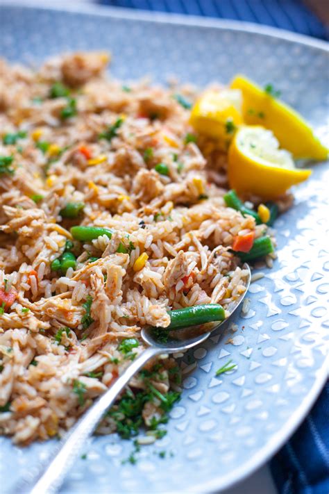 Easy Dinner Ideas Spicy Rice And Chicken Strips Just Easy Recipes