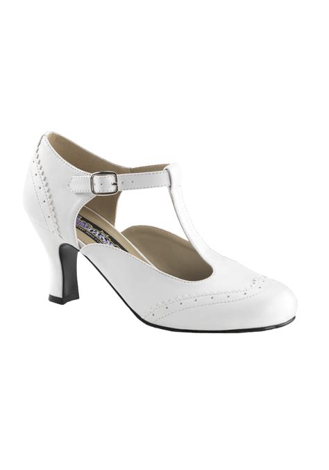 White Flapper Costume Shoes For Women 60 Off