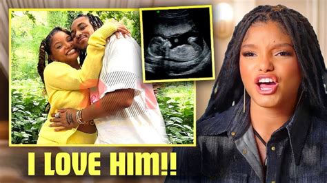 Halle Bailey Speaks On Pregnancy Rumors Toxic Ddg Behaviour Youtube