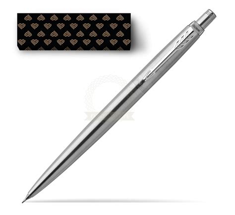 Parker Jotter Stainless Steel Chrome Colour Trim Mechanical Pencil In