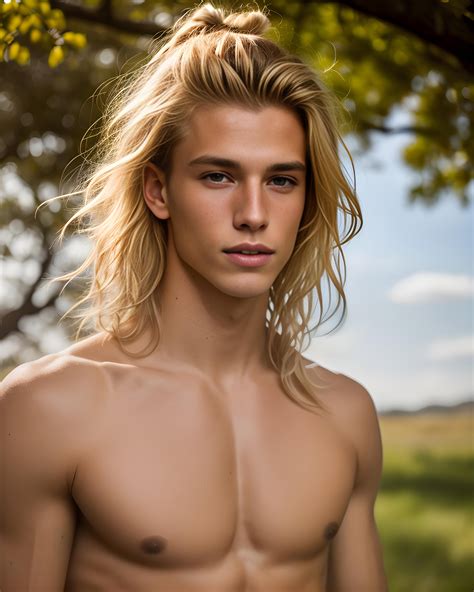 Pin By Gary P Hemelt On Long Haired Guys Blonde Guys Cute Blonde