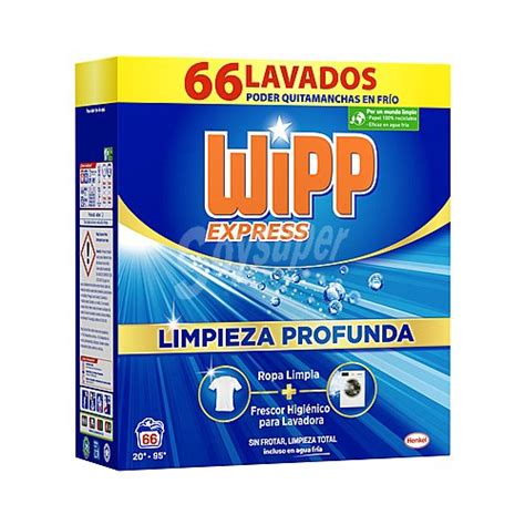 Wipp Express Wipp Express Detergente En Polvo 66 Ds