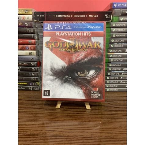 God Of War 3 Remasterizado Lacrado Novo PS4 Shopee Brasil