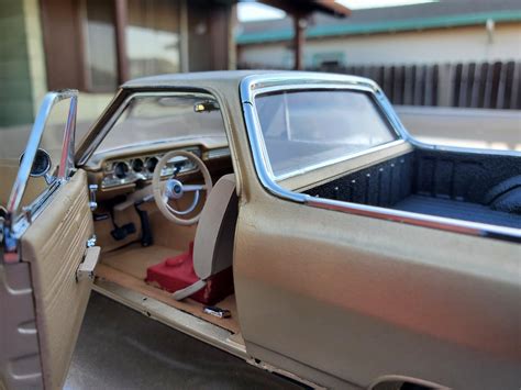 "1964" el camino interior WIP : r/ModelCars