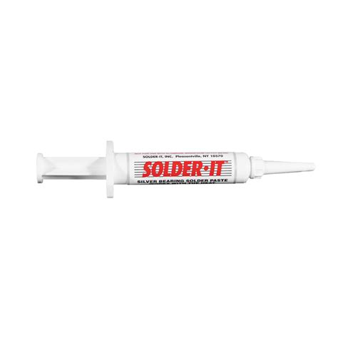 Solder-It Silver Solder Paste With Flux 5.2 Gram Syringe Non-Toxic (SP-7)