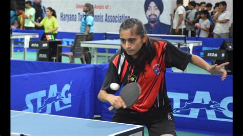 Era Beats Prachi In Group 1 Of Haryana State TT Championship