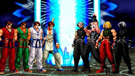 KOF Mugen Kim Kaphwan Team Vs Adel Team YouTube