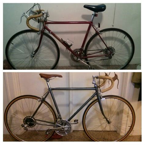 Bike Refurbish Project Complete Heres The Before And After Bicycling