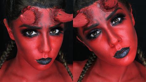 Halloween Series Devil Makeup Tutorial Mariannemmakeup Youtube