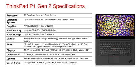 Lenovo ThinkPad P1 Gen 2 will be even thinner than last year's model, sport up to 4K OLED ...