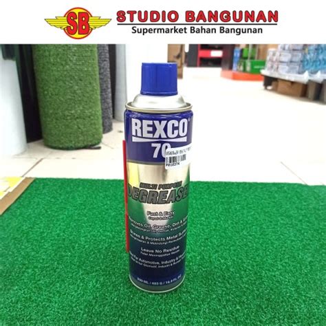 Jual REXCO 70 Pelumas Gemuk Serba Guna Degreaser 500 ML Kota