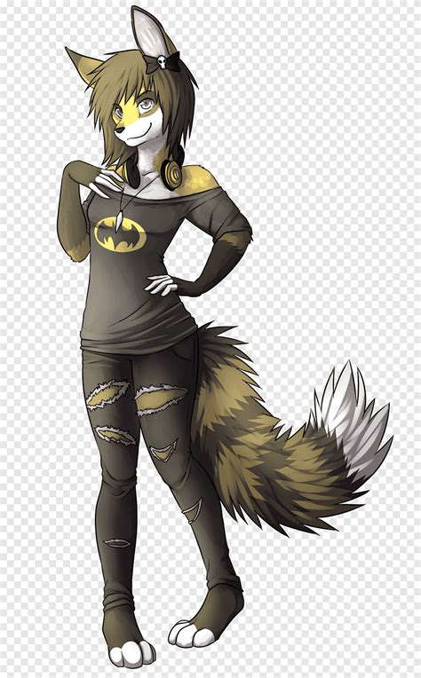 Furry Fandom Dibujo Anime Arte Catgirl Mapache Mamífero Animales Png