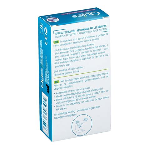 Quies Dilatateur Nasal Anti Ronflement Grand 1 Pc S Redcare Pharmacie