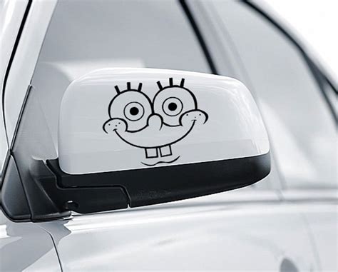 FUN STICKERS spongeBob car decals x 2 | Etsy