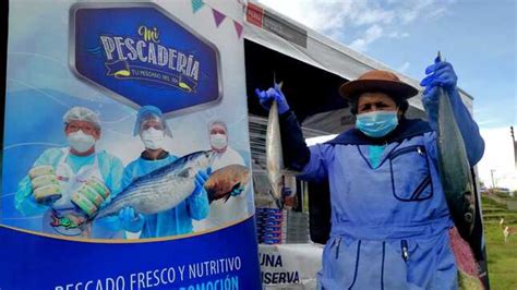 Produce promocionó más de 5 mil kilos de pescados bonito y jurel a