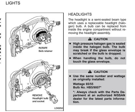 Nissan Frontier Headlight Bulb Replacement Easy Steps For Model