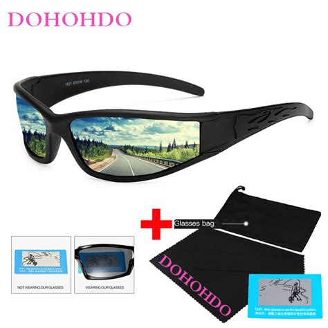 Dohohdo 2022 Homem Polarizado óculos De Sol Visão Noturna Uv400 Proteção Marca Condução Gafas De