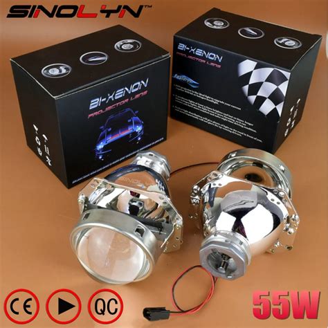 SINOLYN 3 0 Inch 35W 55W HID Bixenon Projector Lens Headlight Retrofit