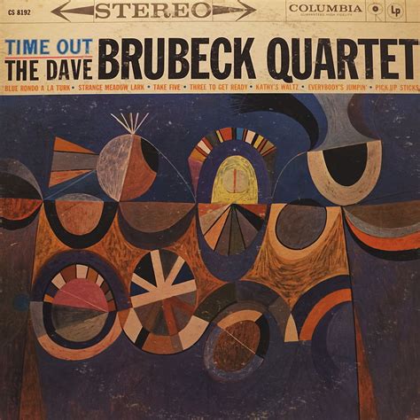 The Dave Brubeck Quartet Time Out Columbia Lp