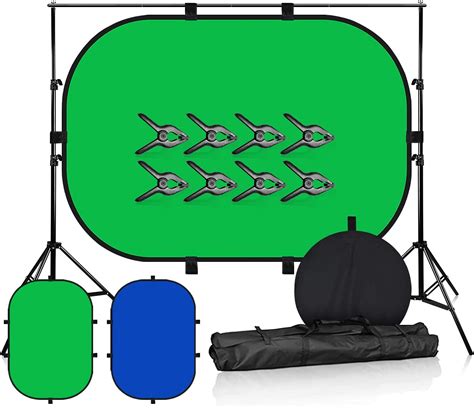 Amazon Julius Studio 5 X 7 Green Blue Chromakey Pop Up Screen