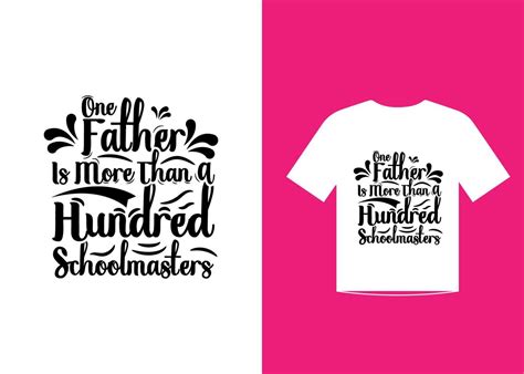 Fathers Day Quotes T Shirt Template Design Vector 7924569 Vector Art At