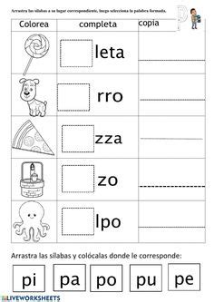 Ideas De Fonema P En Actividades De Letras Fonemas