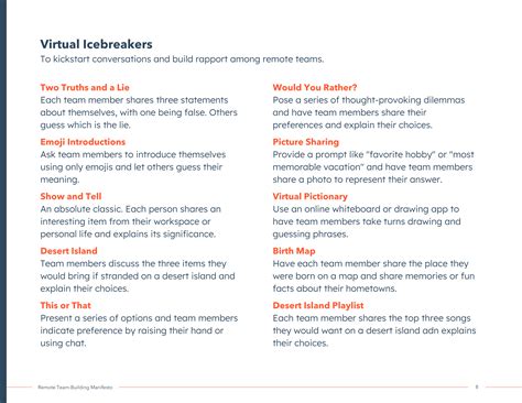 50 Free Remote Team-Building Ideas [Download Now]