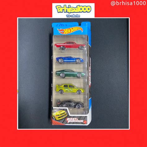 Pack De 5 Hotwheels Velozes E Furiosos Shopee Brasil