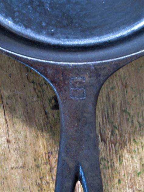 Vintage Griswold 6 Cast Iron Skillet Small Logo 699 N Etsy