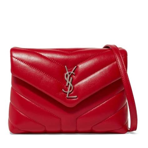 Saint Laurent Monogram Loulou Matelasse Quilted Leather Cross Body Bag