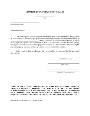 Florida Tax Exempt Form Fill And Sign Printable Template Online