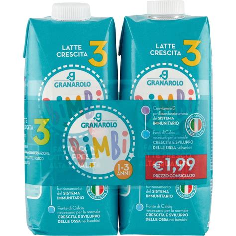 Latte Per La Crescita 3 GRANAROLO 2 X 500 ML Coop Shop