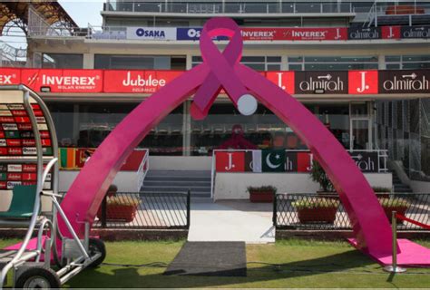 During 3rd T20I between Pak-Ire, Gaddafi Stadium will turn pink